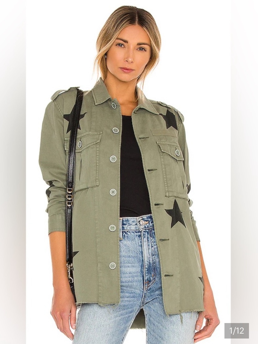 PIISTOLA Camilo Olive Green Star Utility Jacket | Size XS
